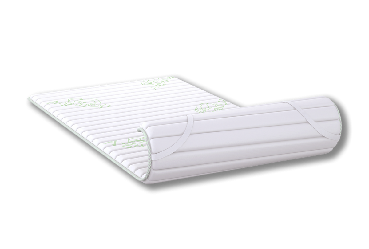 Topper din spumă cu memorie Natura Organic de la isleep