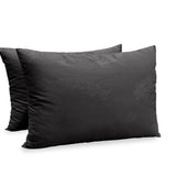 Set de 2 perne, 50/70 cm, Easy Home, gri închis cu relief