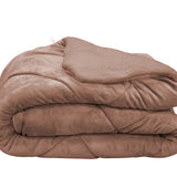 Set pătură luxoasă și 2 perne, bej