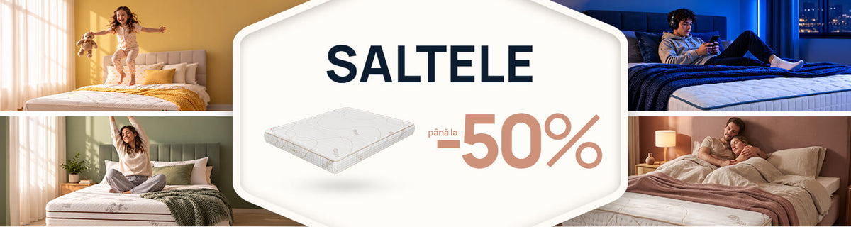 Saltele cu până la -50%
