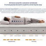 Saltea Verso Adapt Sleep Technology de la Onesleep, 28 cm