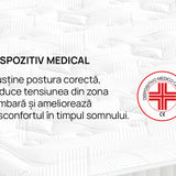 Saltea OLYMPIA de la iSleep