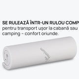 Topper din spumă cu memorie SilverPlus de la isleep