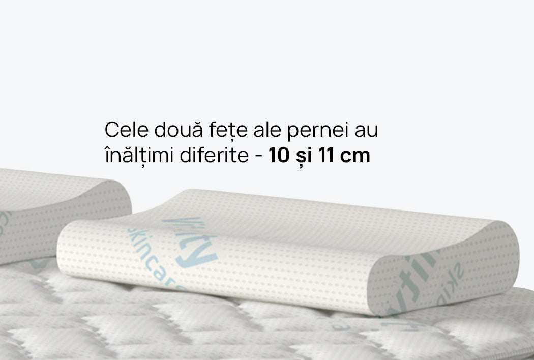 Pernă cu formă anatomică Vitalcare de la isleep