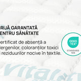 Topper din spumă cu memorie VitalCare de la isleep