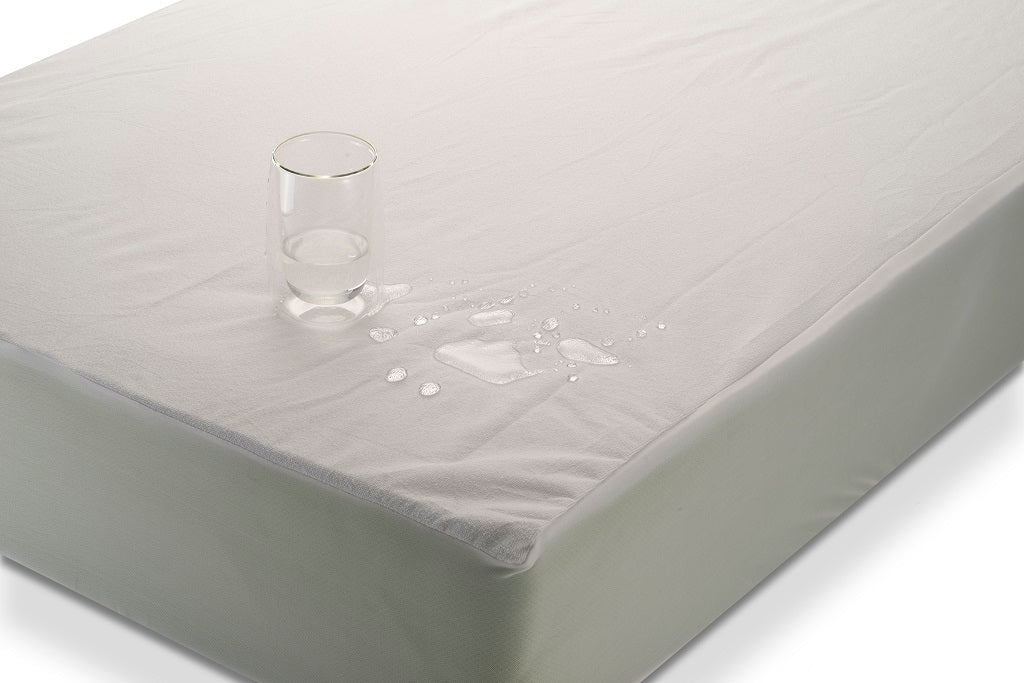 Protecție de saltea tip cearșaf elastic impermeabil Deluxe de la Sleepy